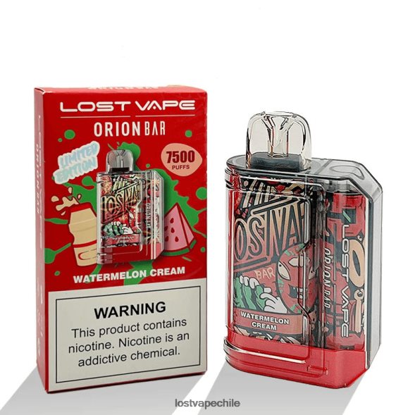 Lost Vape Orion barra desechable | 7500 bocanadas | 18ml | 50 mg crema de sandia - Lost Vape flavors 6FVF99