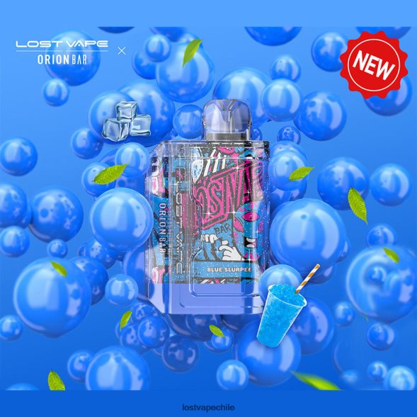 Lost Vape Orion barra desechable | 7500 bocanadas | 18ml | 50 mg sorbete azul - Lost Vape price Chile 6FVF88